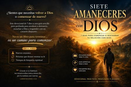 Presentación de 7 Amaneceres con Dios